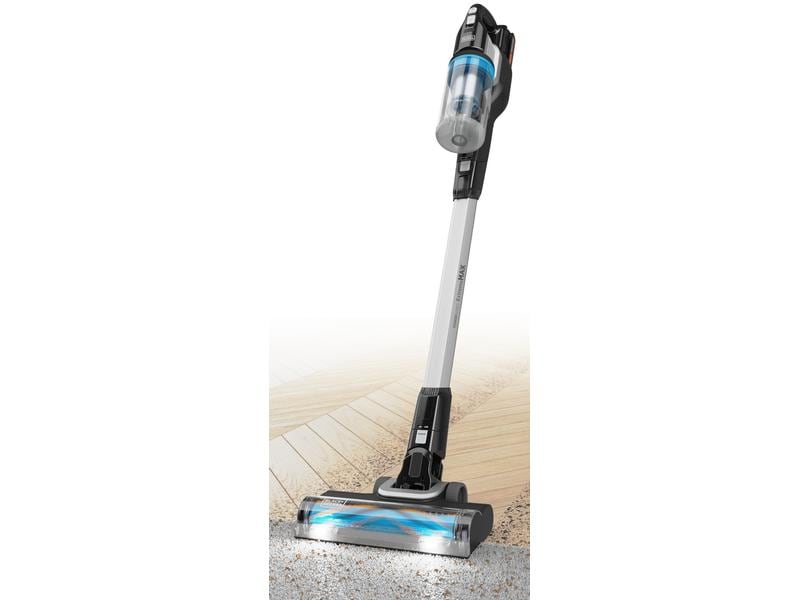 BLACK DECKER Akku-Hand- und Stielsauger BHFEB520D1 Grau/Sch Kabelloser Staubsauger mit Lichtstrahl-Stauberkennung