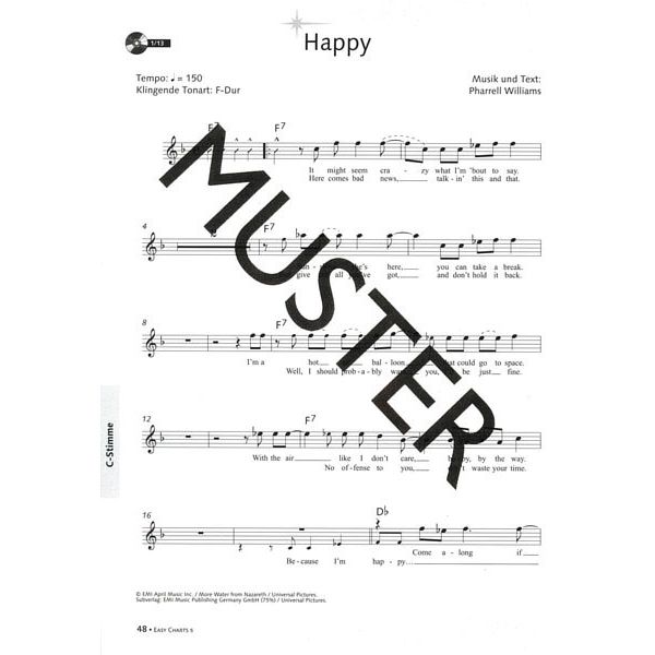 Music Factory Easy Charts Play-Along 5
