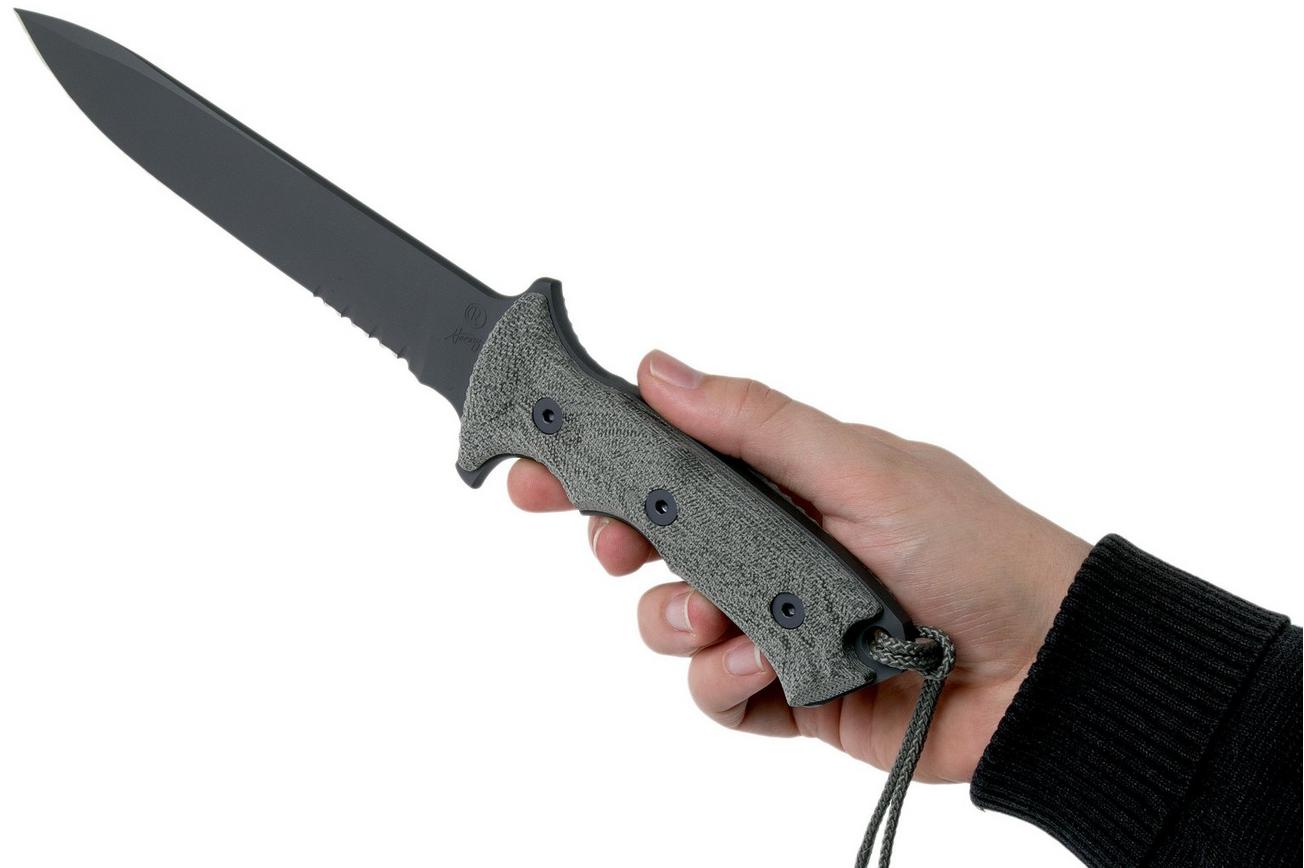 Chris Reeve Green Beret 7 inch GB7-1001 survivalmes, serrated