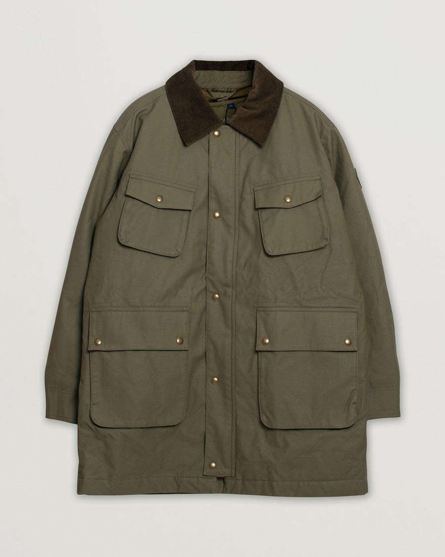 GANT Waxed Double Decker Jacket Hunter Green XL