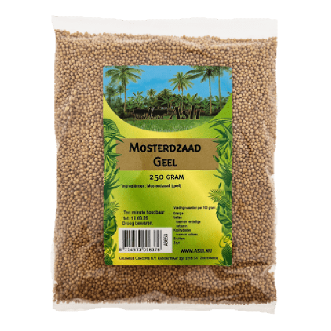 Asli Mosterdzaad Geel 250g