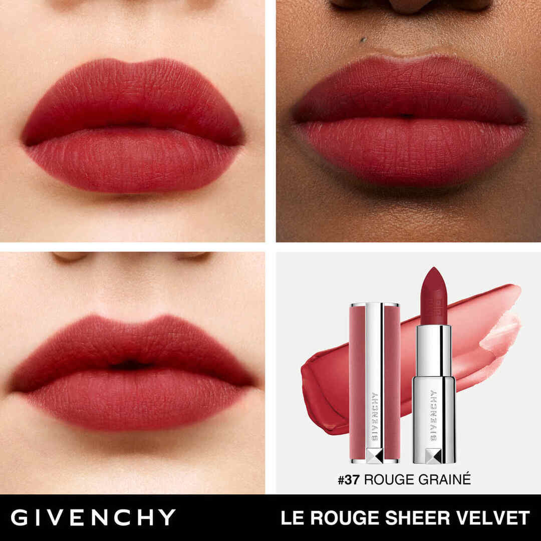 GIVENCHY LÁBIOS Le Rouge Sheer Velvet