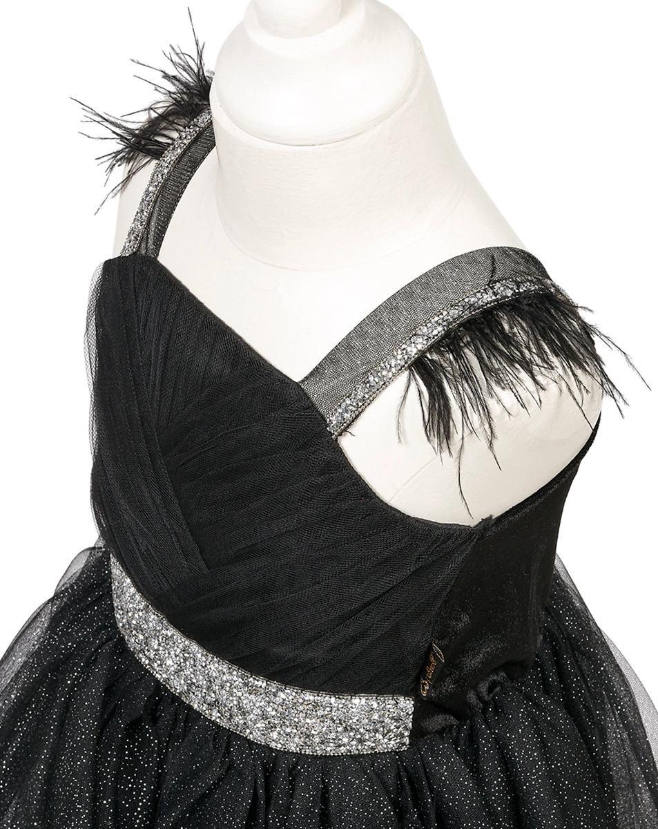 Kostüm-Kleid JULIETTA in schwarz