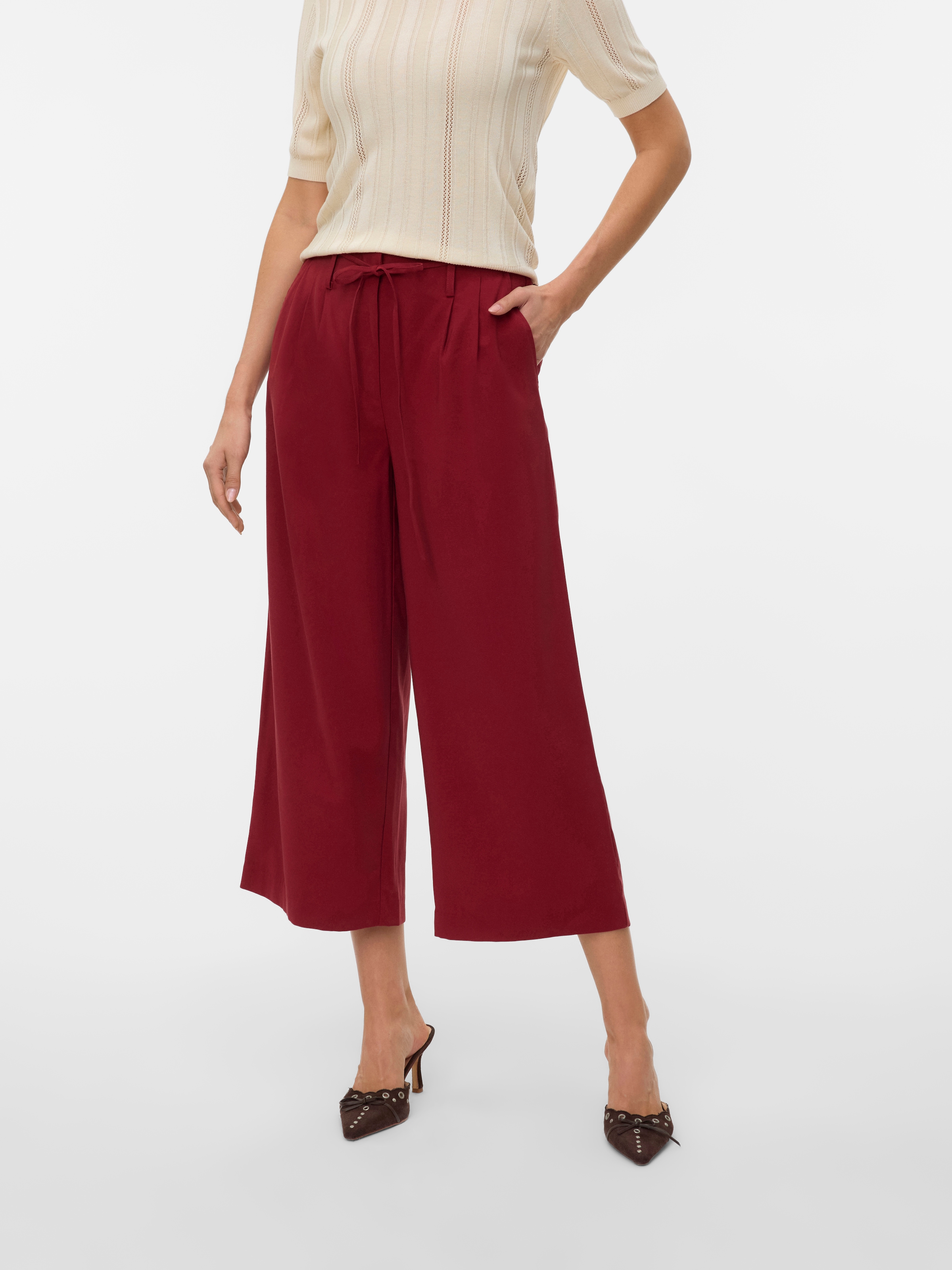 Vero Moda Culotte »VMTANYA HW 7/8 WIDE PANTS«  Sommerhose