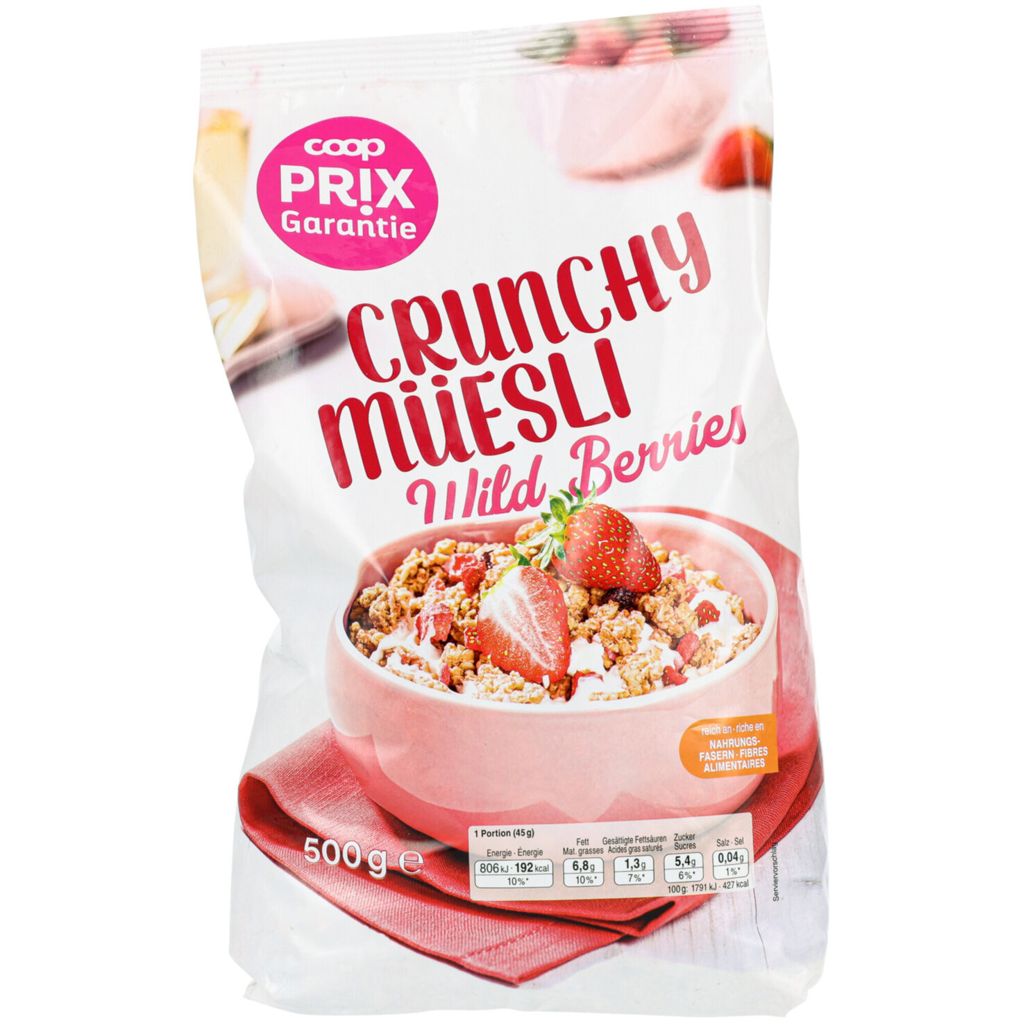Prix Garantie Knuspermüsli Waldfrucht