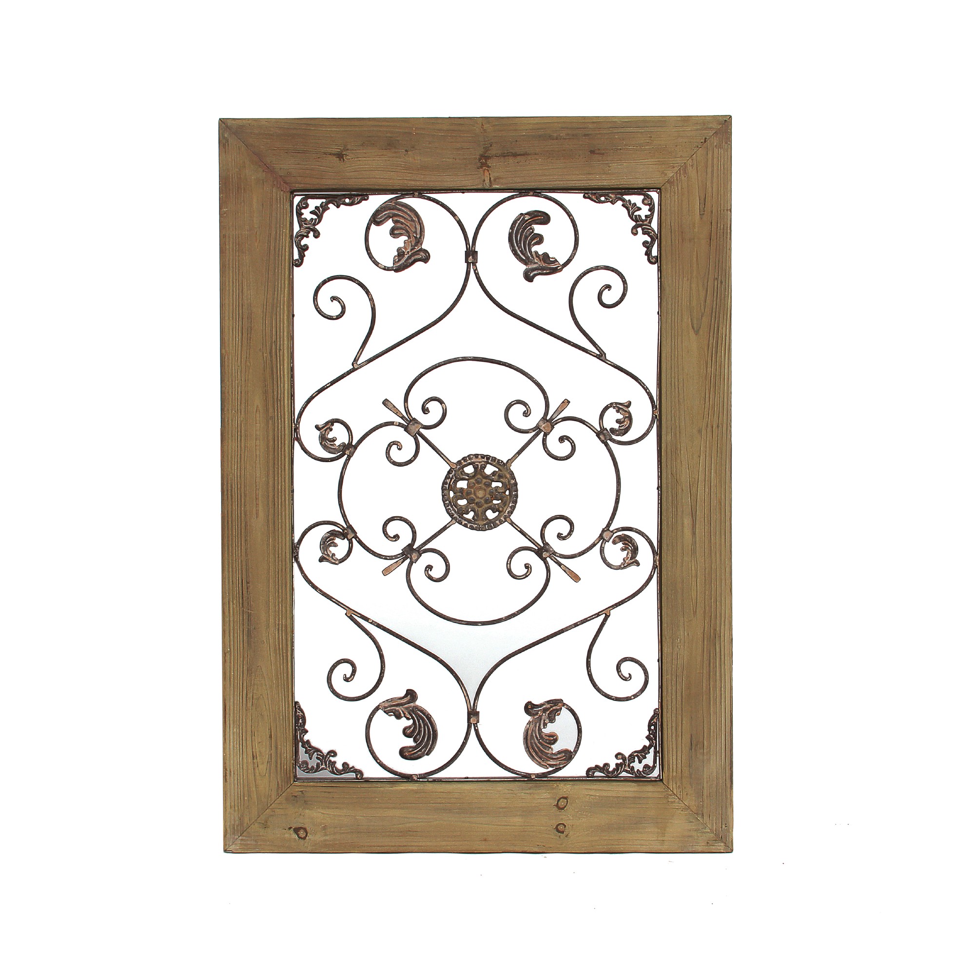 Wandbild 'Federranke', B 65 cm, H 93,5 cm, T 2,5 cm von fischer's lagerhaus