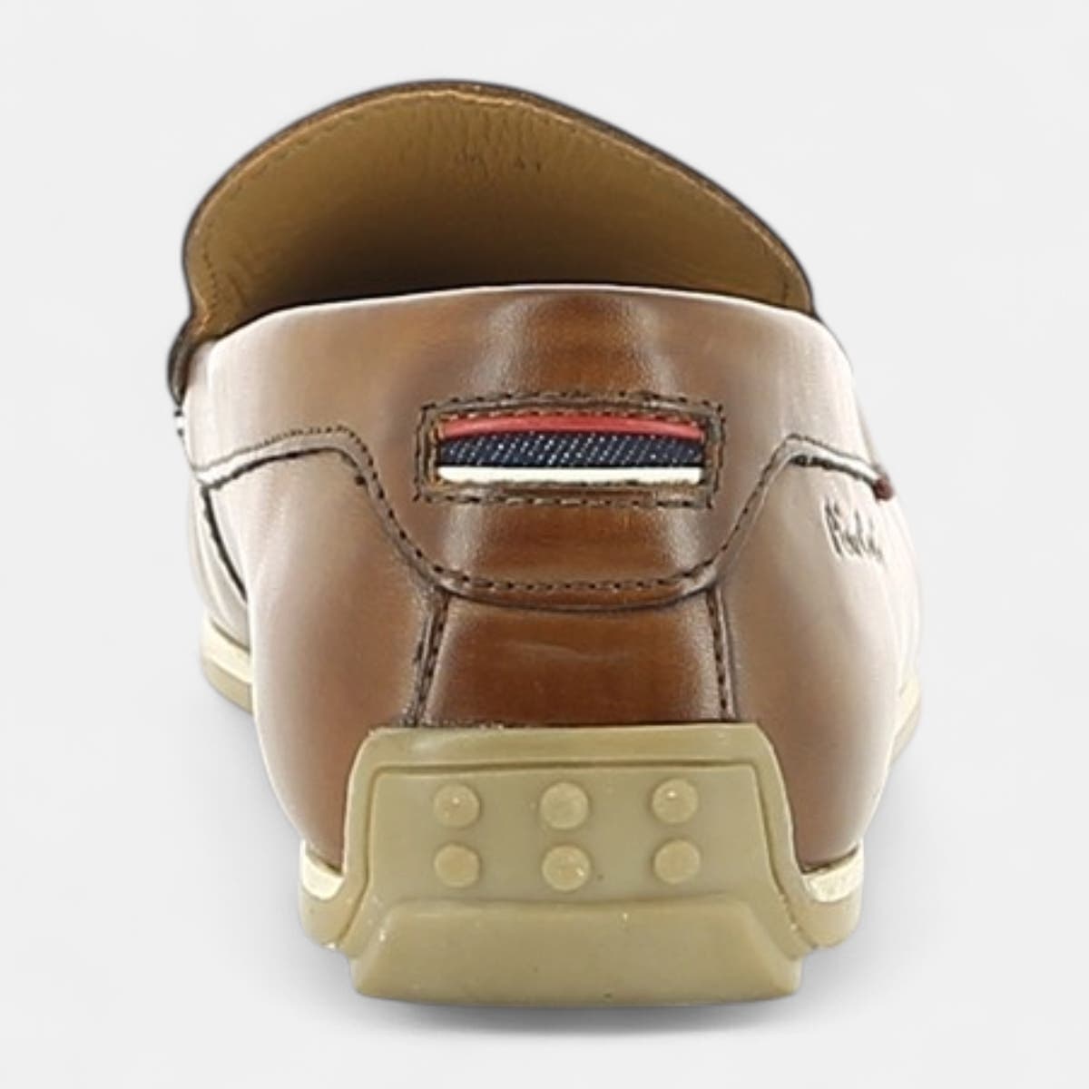 Mocassins Homme en cuir marron