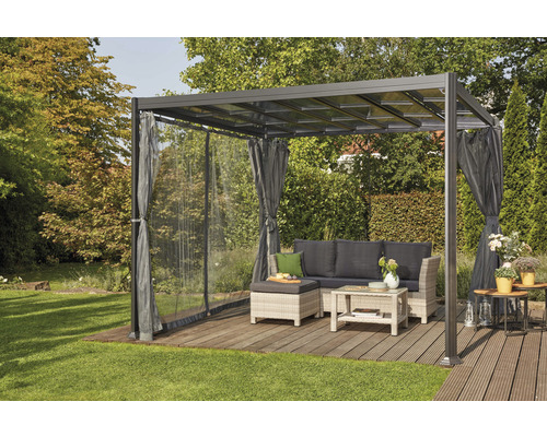 Klamboe Florence 300x216, 32 /m² antraciet