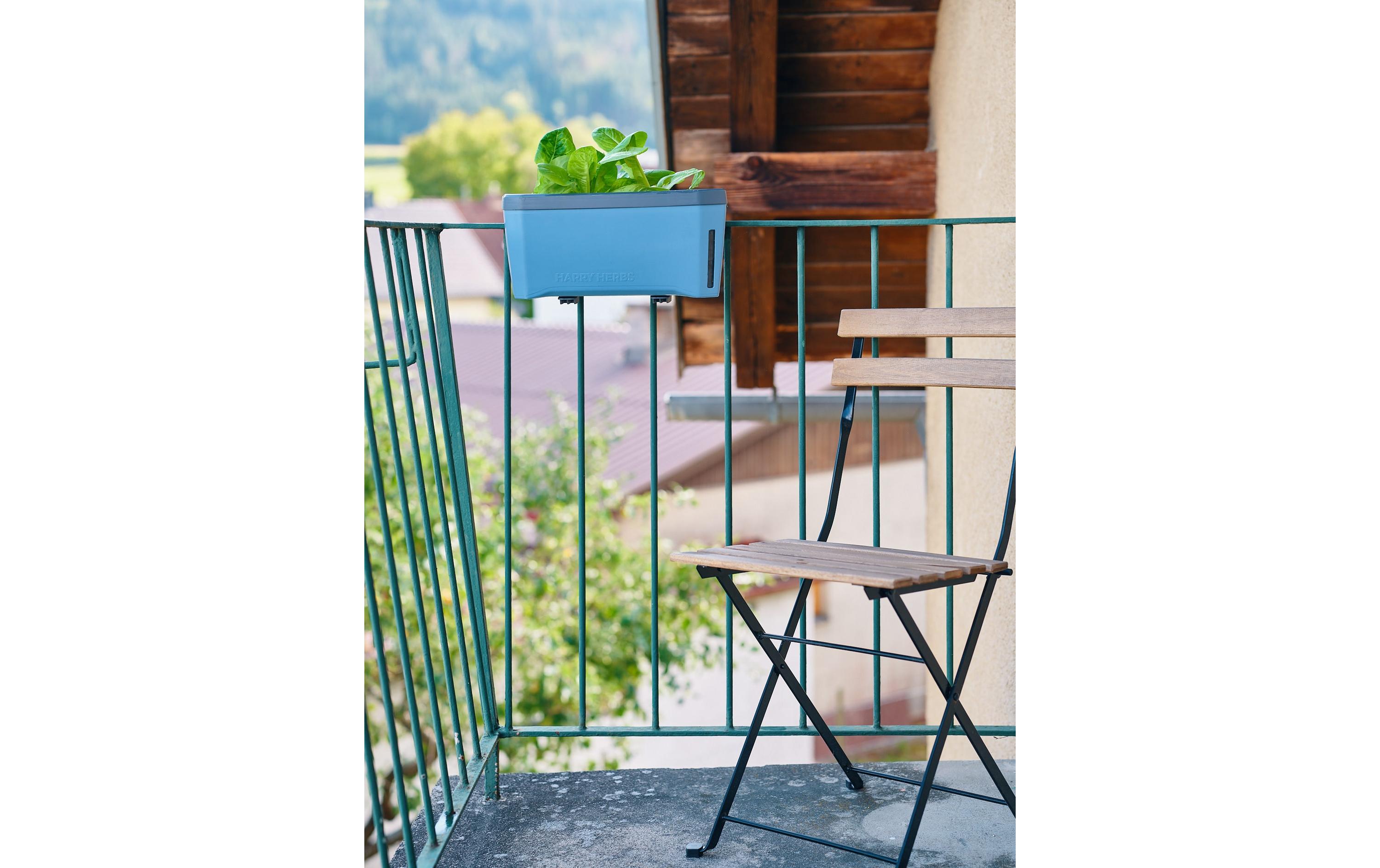 Balkonhalterung HARRY HERBS, 25 mm, SchwarzSpezielle Halterung für Kräutertopf