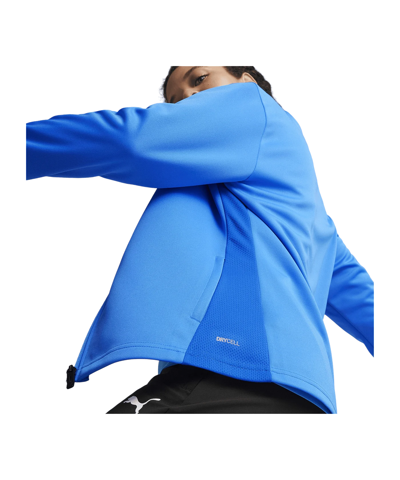 PUMA teamGOAL Trainingsjacke Damen Blau F02