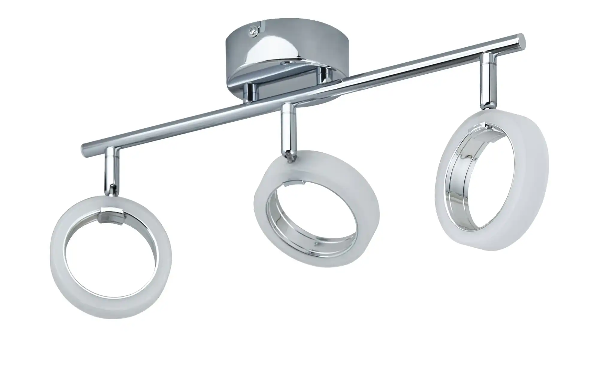 KHG LED-Deckenstrahler, 3-flammig, Acrylringe