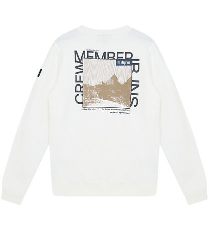 Indianer Blue Jeans Sweatshirt - White m. Print