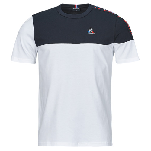 Le Coq Sportif - TRI TEE SS N°2 M - Blanc / Marine