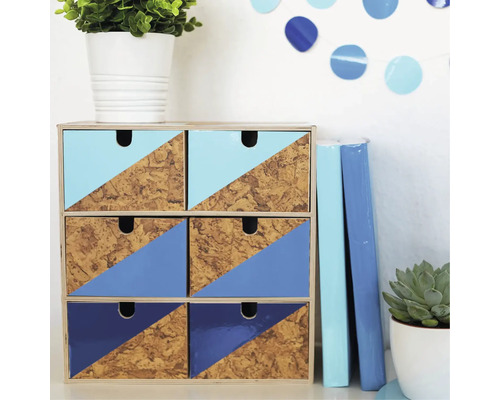 dc-fix® kleeffolie, lak, effen, aqua, 45x200 cm