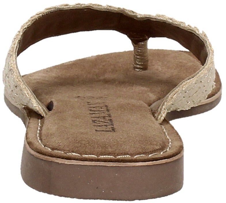 Lazamani Teenslippers goudkleur