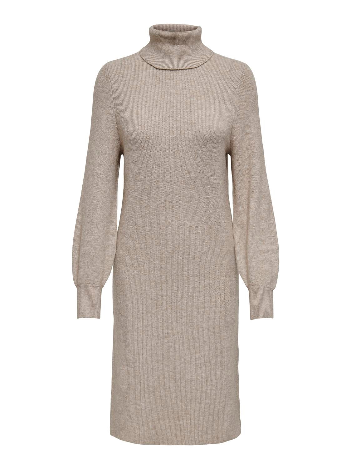 ONLSASHA Langes Kleid Mocha Meringue