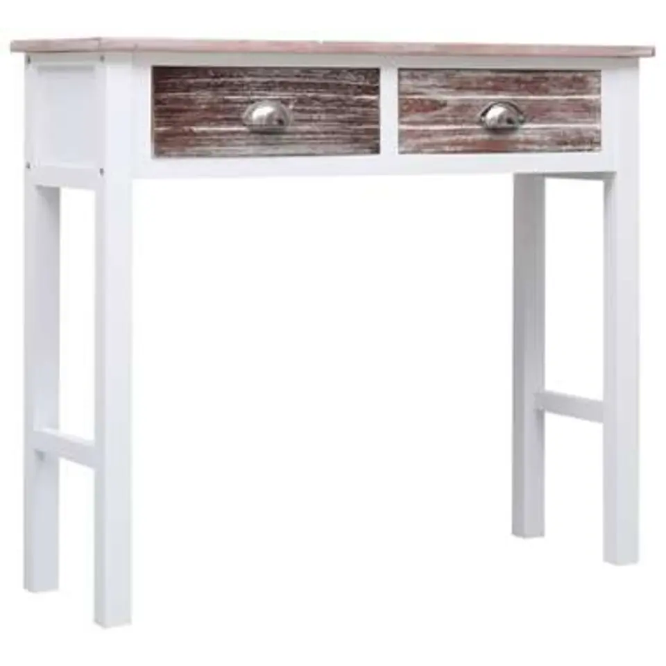 vidaXL - Wandtafel - Bruin - Hout