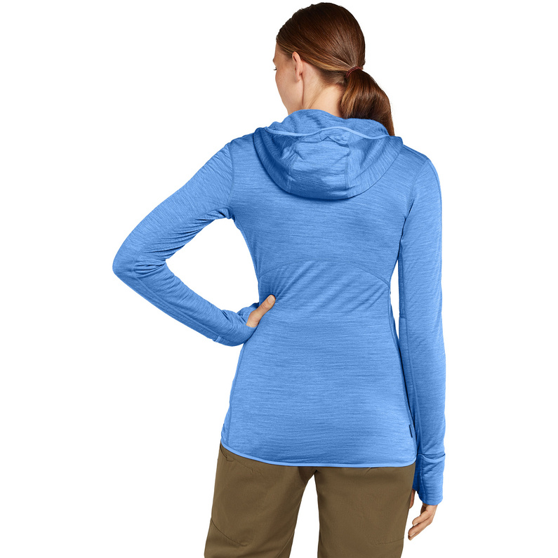 Icebreaker Damen 200 Realfleece Descender Hoodie Jacke