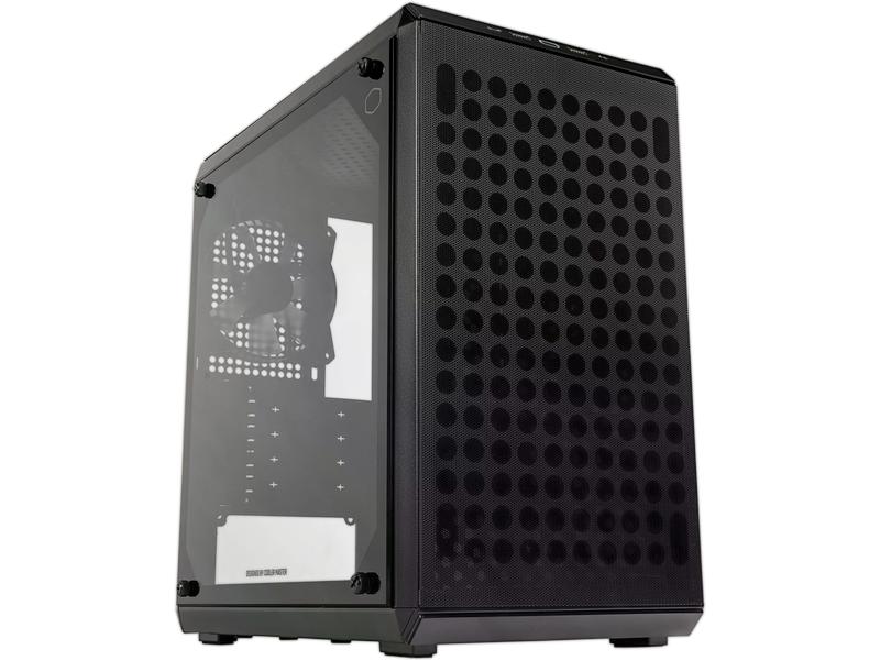 Cooler Master PC-Gehäuse Q300L V2 Schwarz Flexibel gestaltbarer Mini-Tower