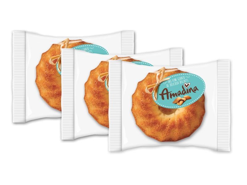 Zweifel Amadina Gugelhöpfli aux Amandes 3 x 45 g Mini Mandelkuchen