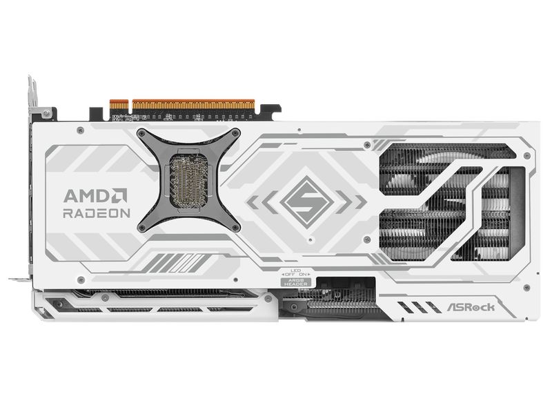 ASRock Grafikkarte Radeon RX 9070 Ste Legend 16 GB Gamer-Grafikkarte mit 16 GB GDDR6-Speicher, ermöglicht Auflösungen bis zu 8k