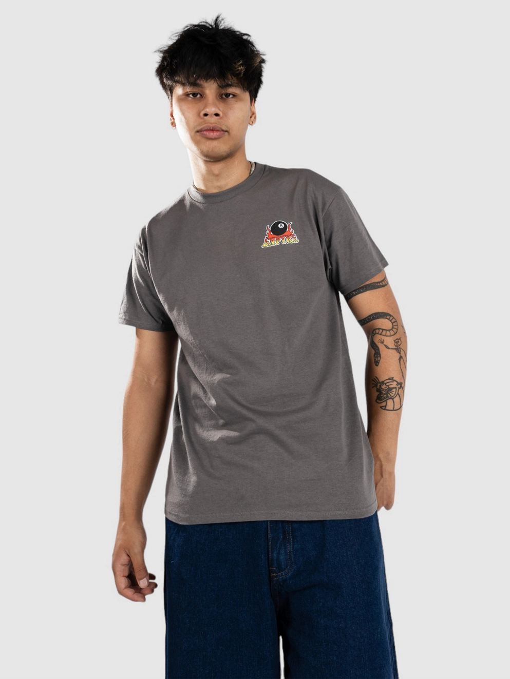 Empyre Bull'S Eye T-Shirt charcoal