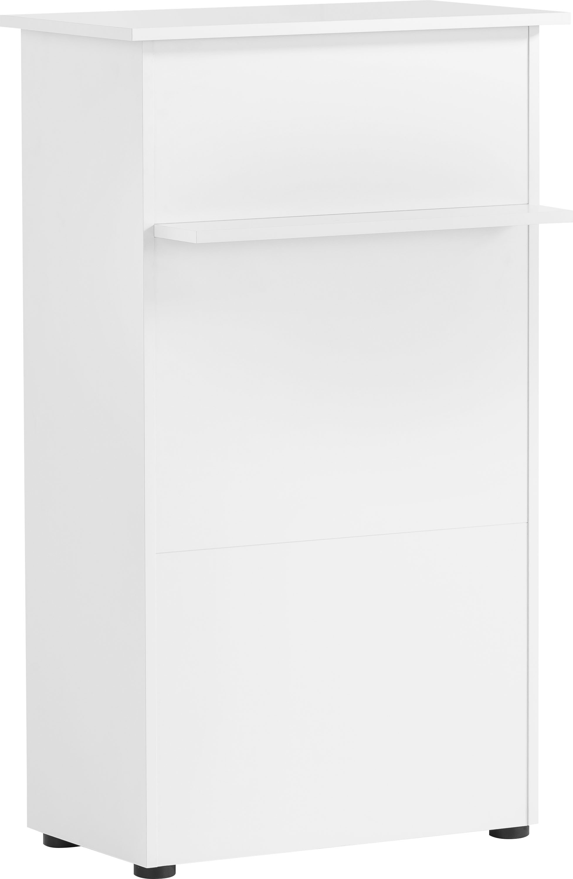 Schildmeyer Empfangstheke , Empfangstresen, 65x110 cm, Soft-Close-Ausstattung,
