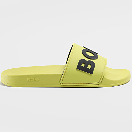 Claquettes Kirk 50498241 Vert Citron Noir