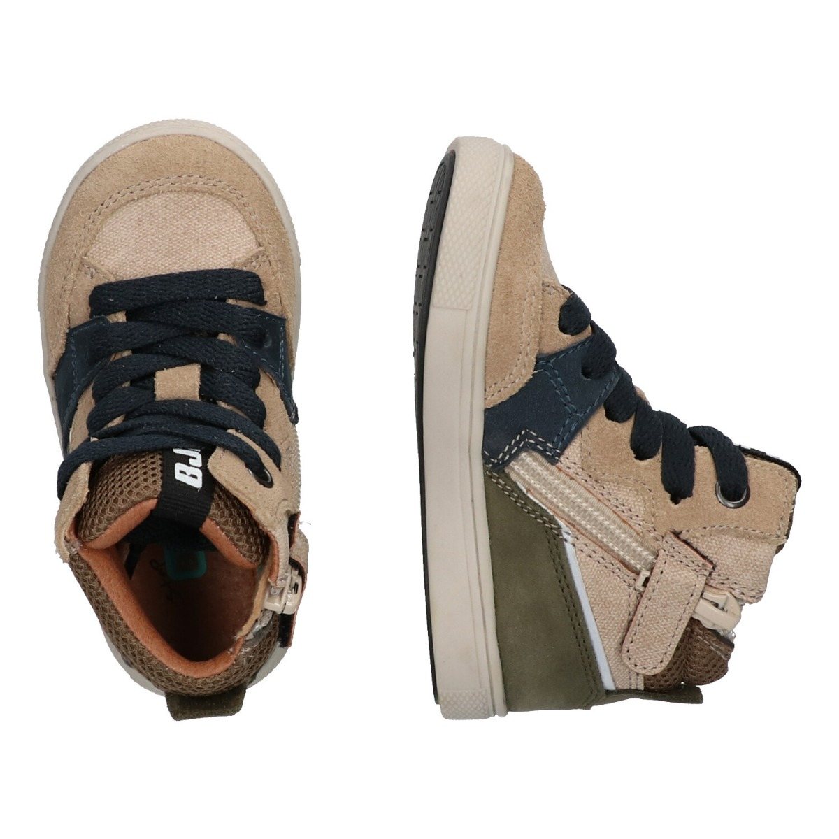 Liv Louw - Hoge Sneakers Bunnies Taupe