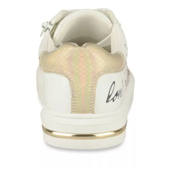 Baskets BLANC LOVELY SKULL