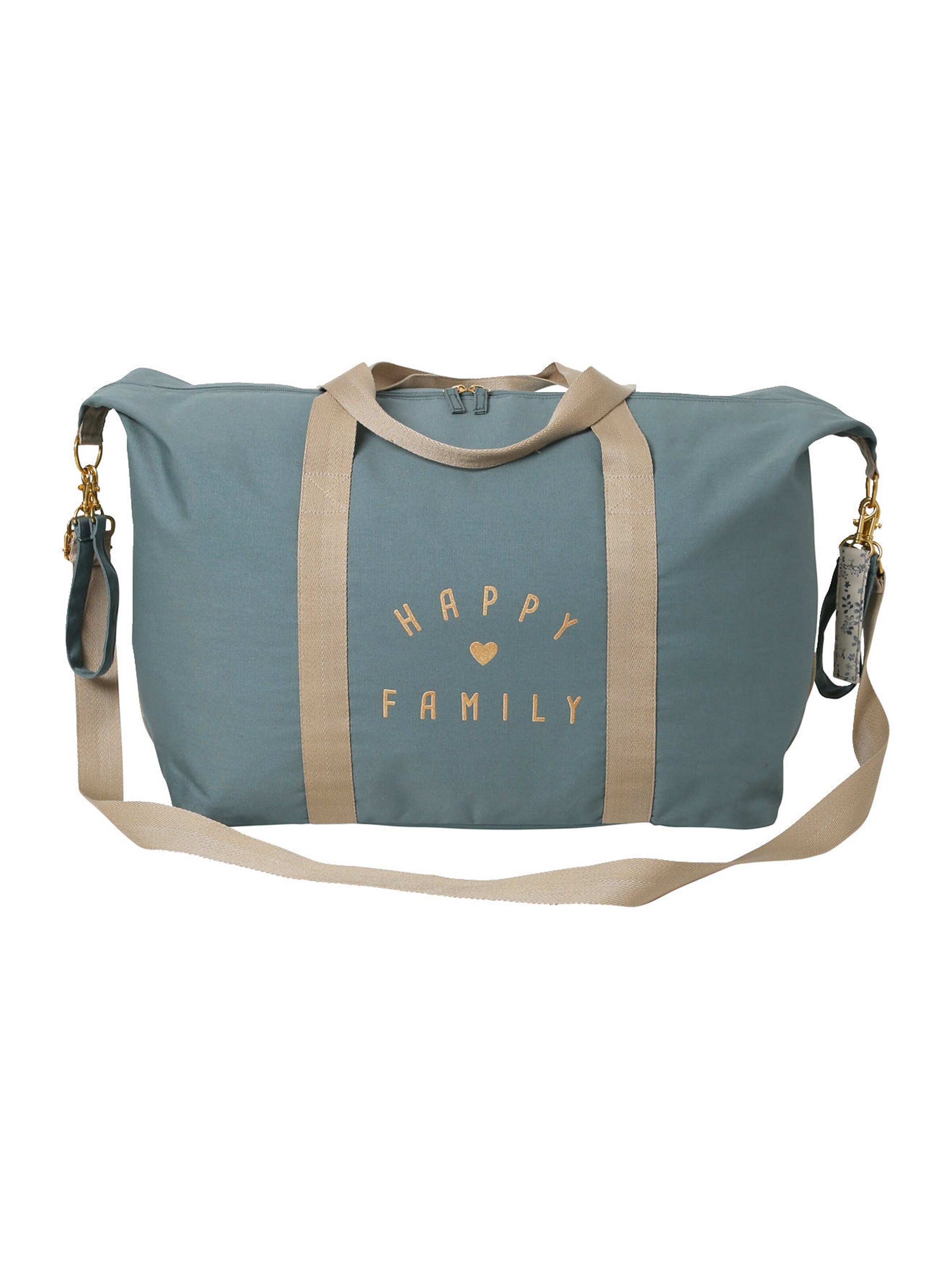 Vertbaudet Weekender Wickeltasche MALAGA aqua/happy family