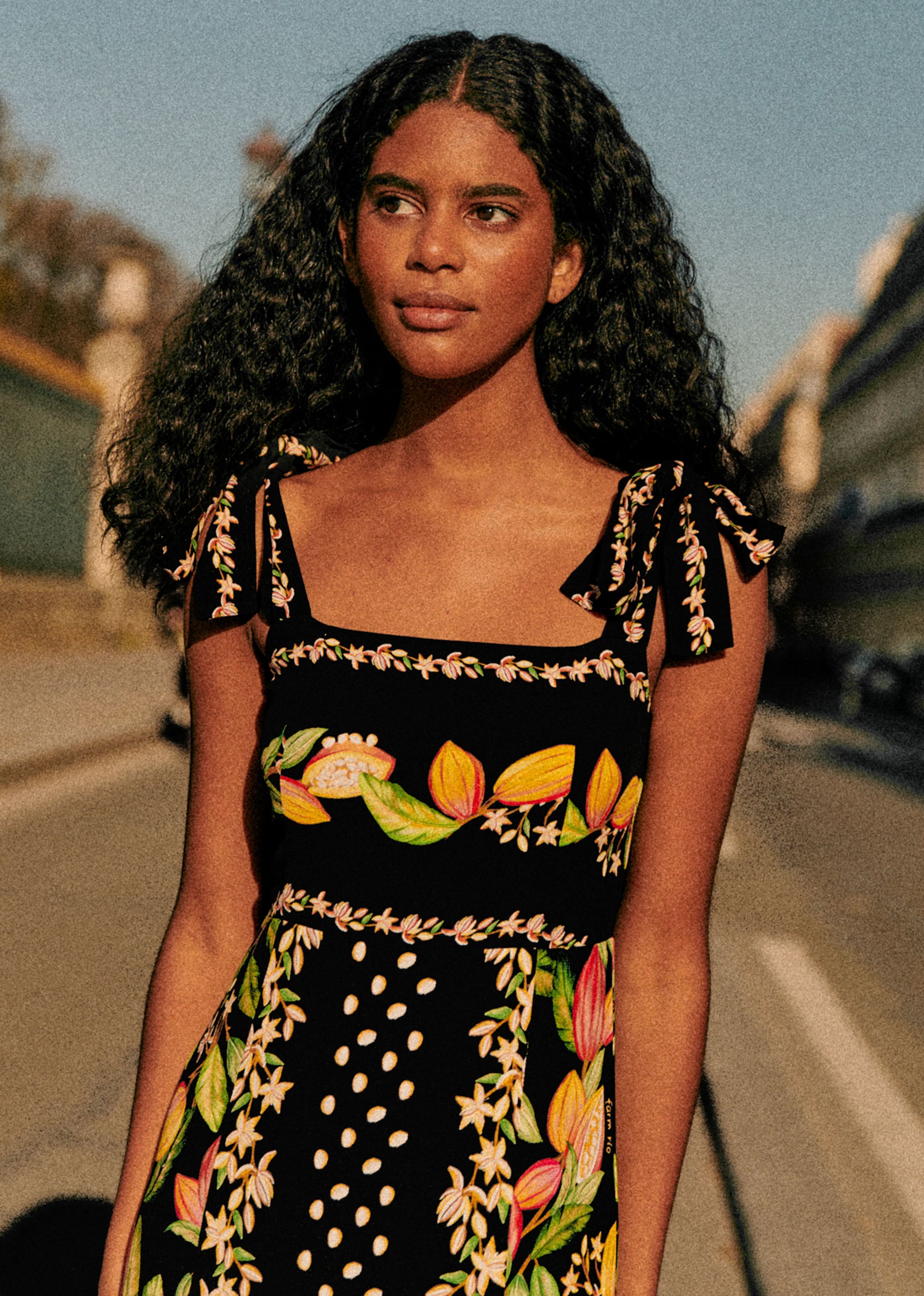 Robe Dorotha - Sézane x FARM Rio - Paraiso de cacau - LES COMPOSANTES/DÉCOUVRIR 5906693