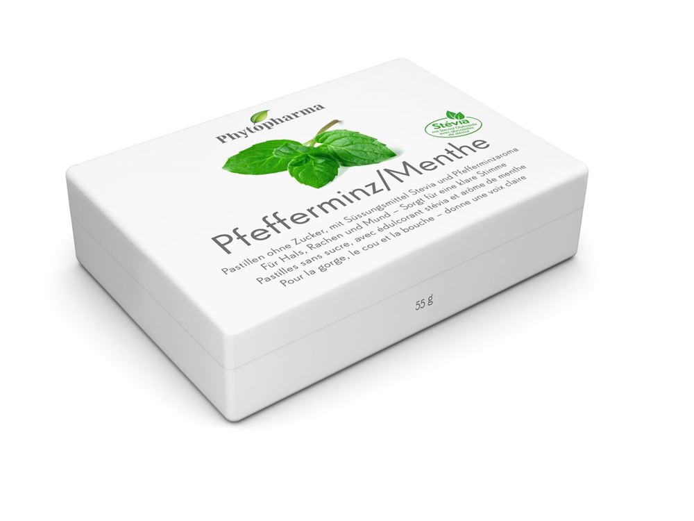 PHYTOPHARMA Mentha<br>40 Stück, Pastillen