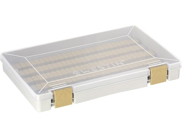Boîte Westin W3 Jighead Box Grey/Clear