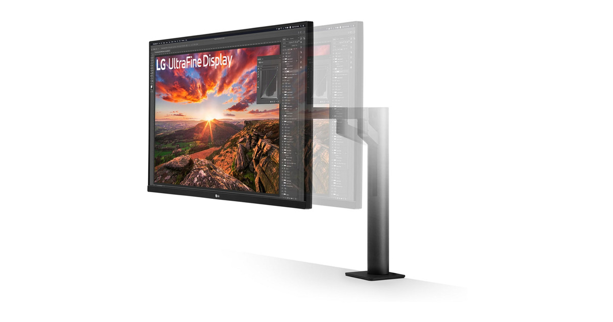 LGErgo IPS Monitor met USB Type-C 31.5