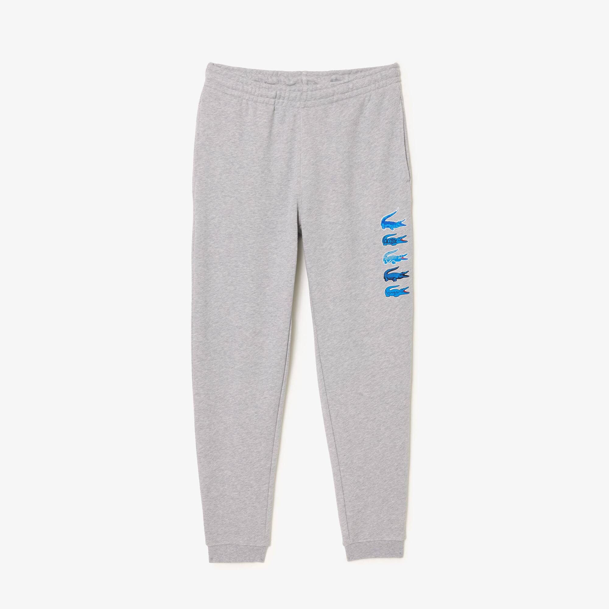 Jogger Trainingshose mit kultigem Aufdruck Trainingshosen - Grau - Lacoste - Herren