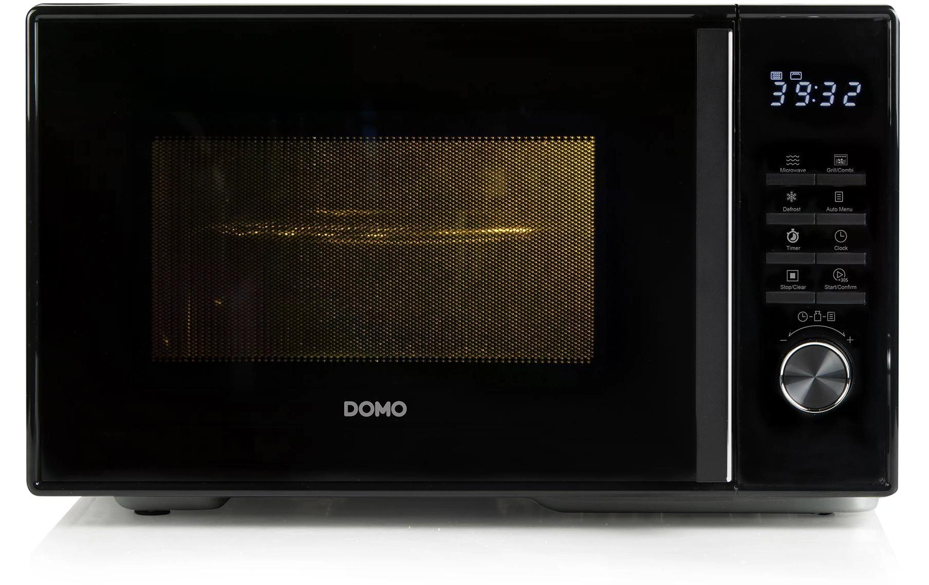 Domo Mikrowelle »mit Grill DO22501G Schwarz« 1000 W