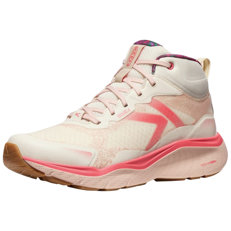 Wanderschuhe W Leiki Mid Wp birch/cameo rose