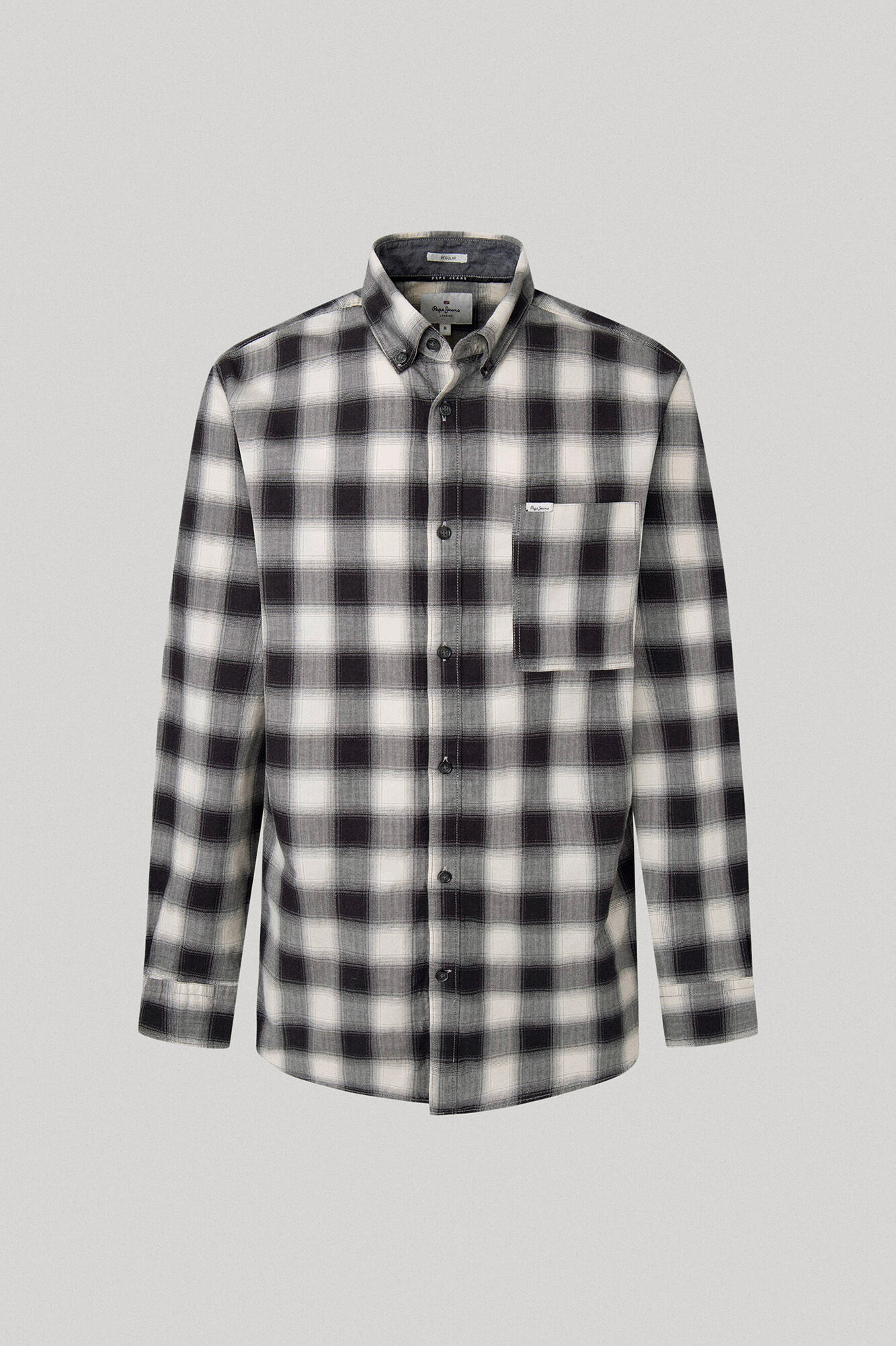 Camisa xadrez de algodão