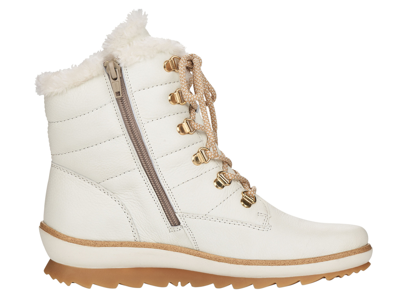 Remonte Schnür-Stiefelette mit Plüschkragen