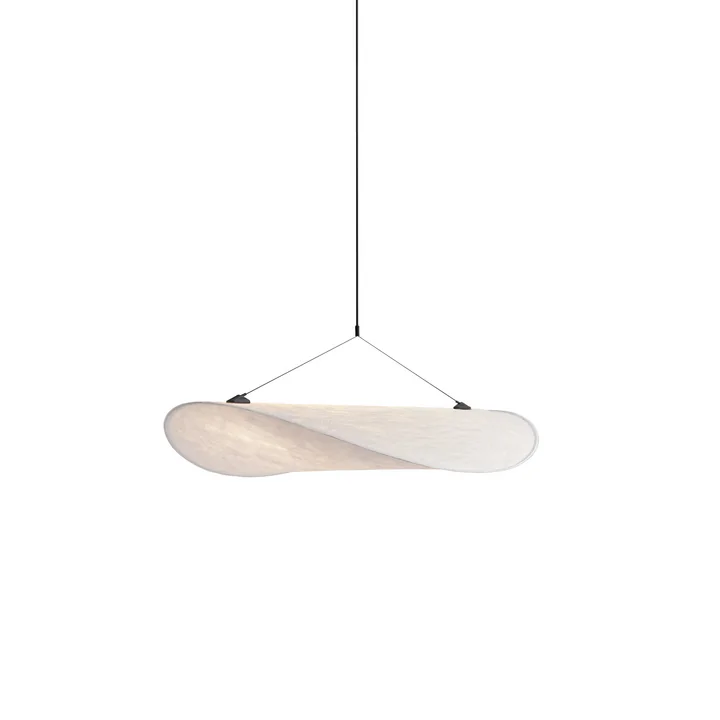 New Works - Tense LED Pendelleuchte, 55 cm, weiss