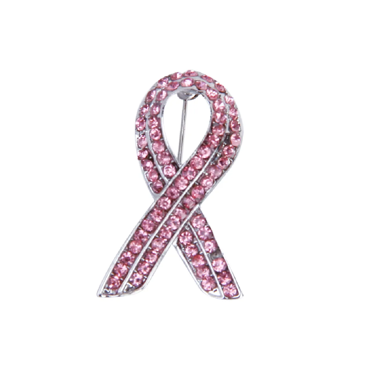 Broche Ruban Octobre Rose