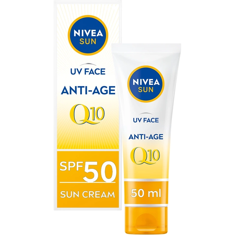 Nivea Sun UV Face Anti Age Q10 Cream SPF 50 50 ml