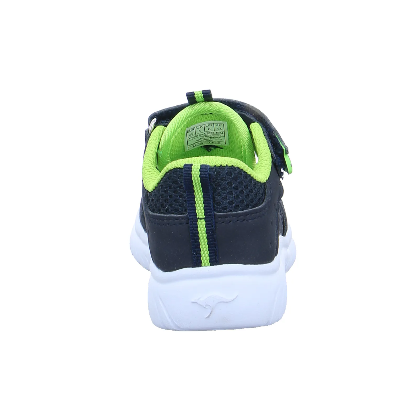 KANGAROOS Baby-Sommer-Bottine Blau Lederimitat  wasserfest