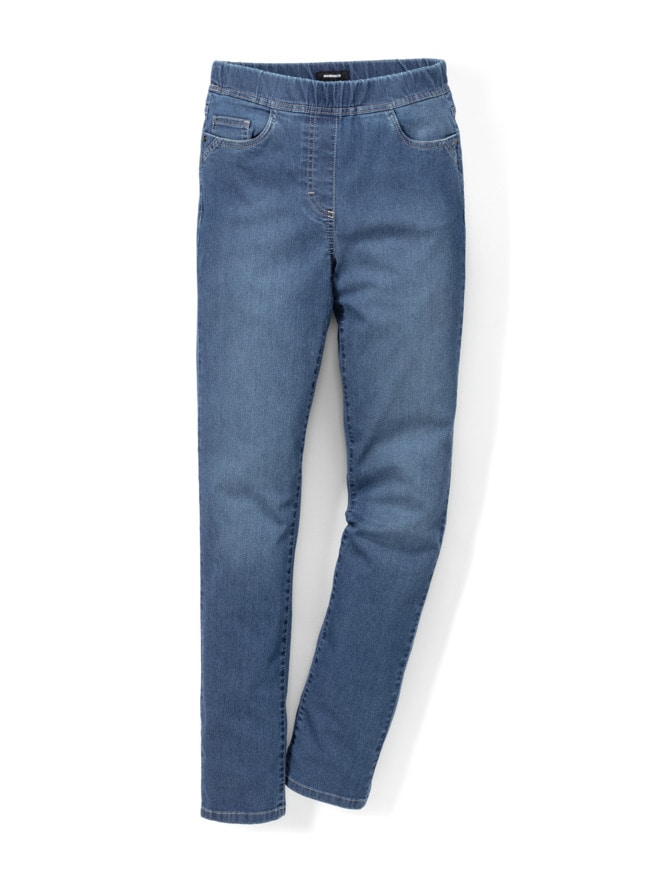 Yoga-Schlupfjeans