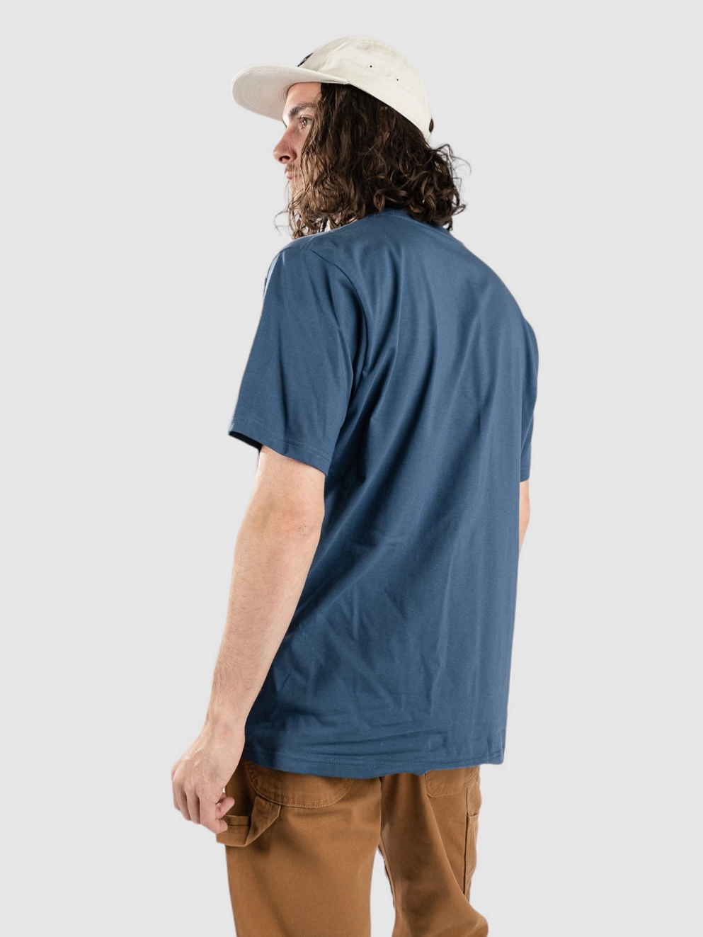 Carhartt WIP Bottle Cap T-Shirt naval
