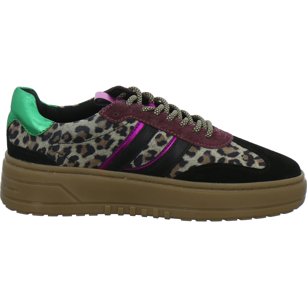 Poelman Sneaker Damen Schwarz-kombi