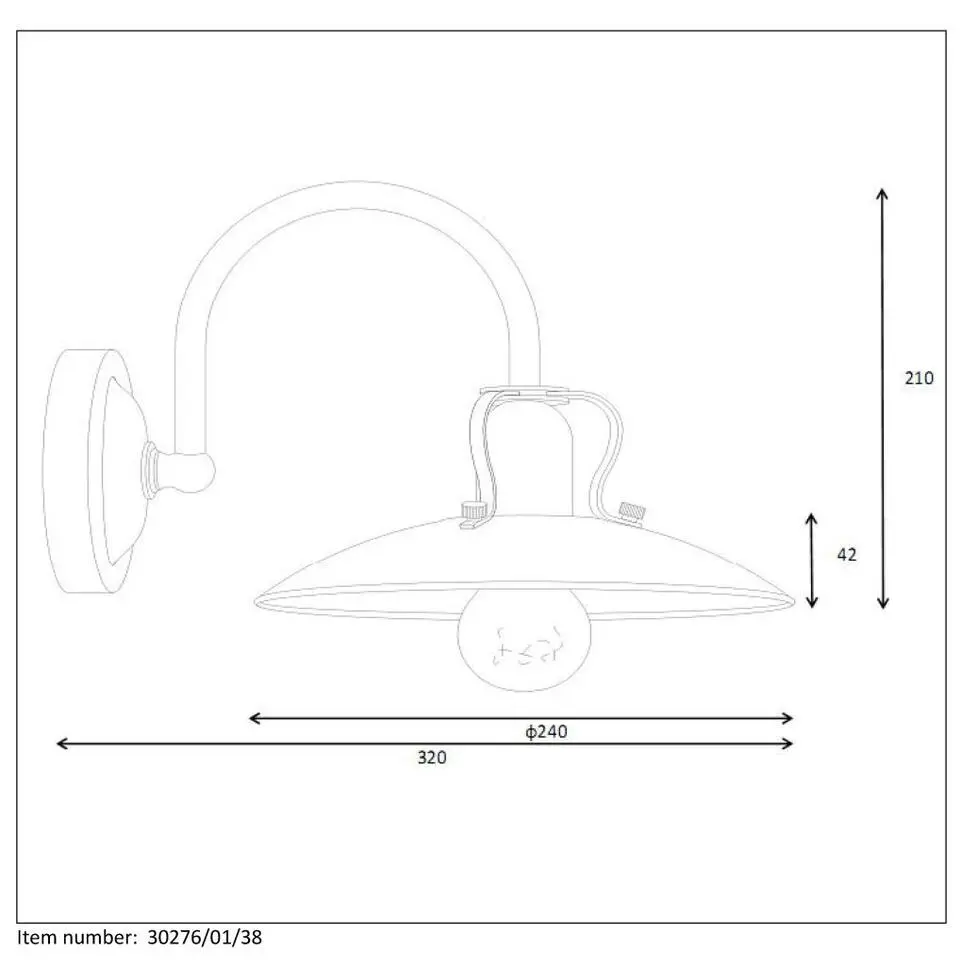 Lucide RÖMER Wandlamp - Beige
