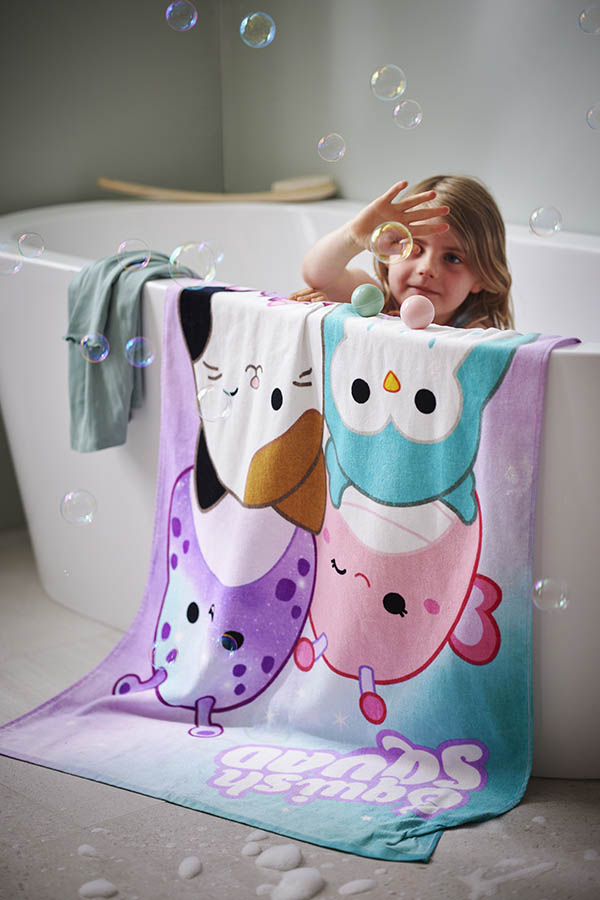 Squishmallows håndkle 70x140