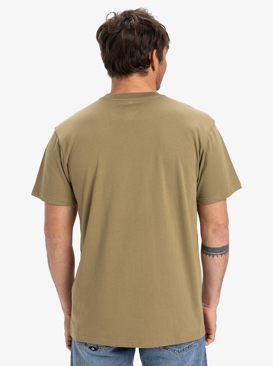 QUIKSILVER<br>Camiseta de manga curta com logotipo
